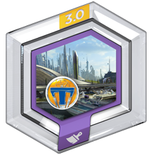 Hexagonal Power Disc | Tomorrowland Stratosphere - Disney Infinity 3.0