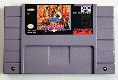 Uncharted Waters: New Horizons - SNES