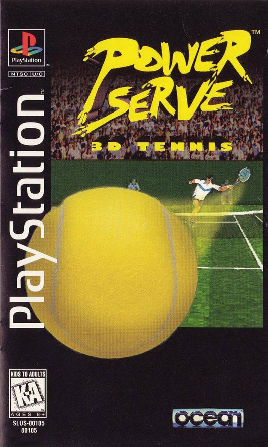 Power Serve Tennis (Long Box) - PS1