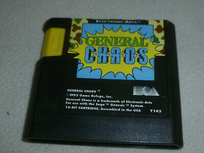 General Chaos Used Genesis Games For Sale Retro Game Store – Dial Up Games