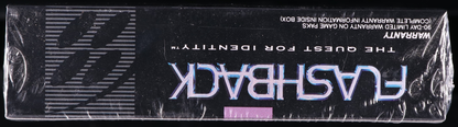 Flashback: The Quest for Identity SNES 9.4 A - NEBRASKA COLLECTION