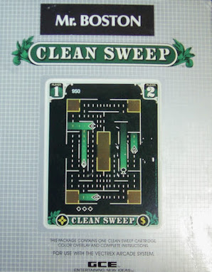 Mr. Boston: Clean Sweep (Mr. Boston in BOLD font - Vectrex