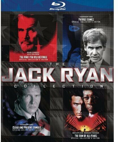 Jack Ryan Special Edition DVD Collection: Hunt For Red October / Patriot Games / ... - Blu-ray Action/Adventure VAR R
