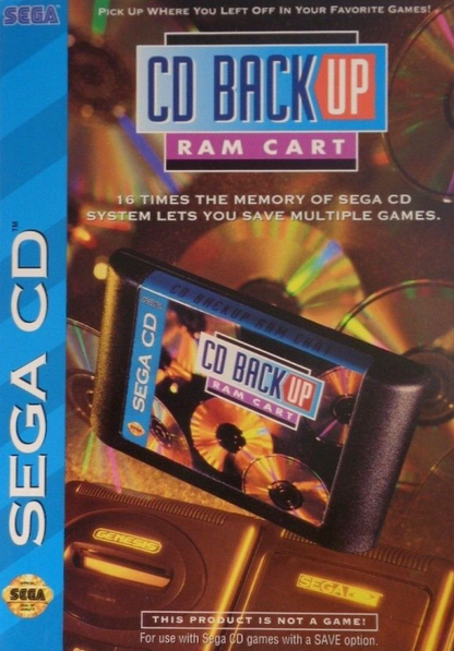 CD Backup Ram Cart - Sega CD
