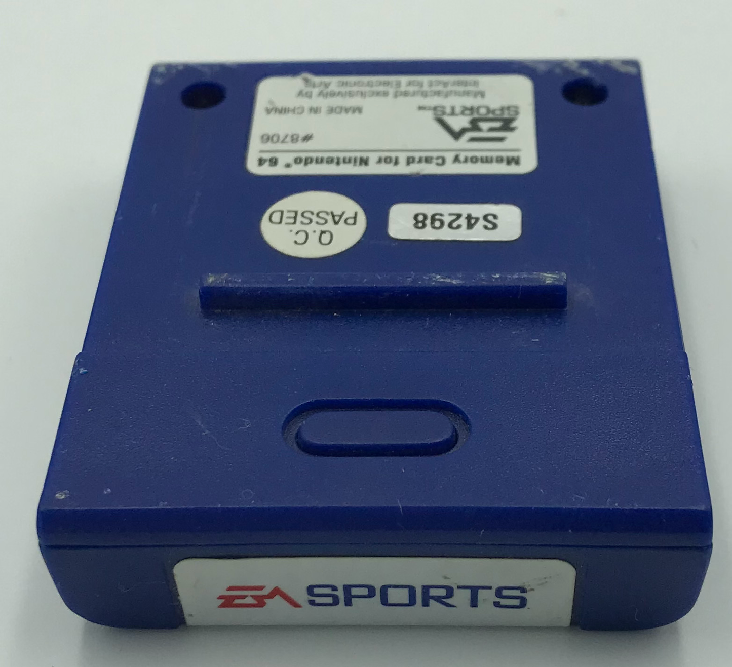 Memory Card N64 EA Sports Blue - N64