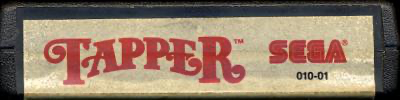 Tapper (Serrated Grip Cartridge) - Atari 2600