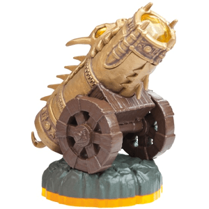 Golden Dragonfire Cannon - Skylander Giants Magic Item
