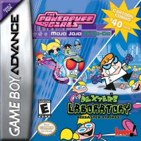 Powerpuff Girls Mojo Jojo / Dexter's Laboratory Deesaster Strikes - GBA