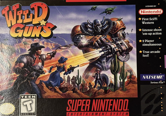 Wild Guns - SNES