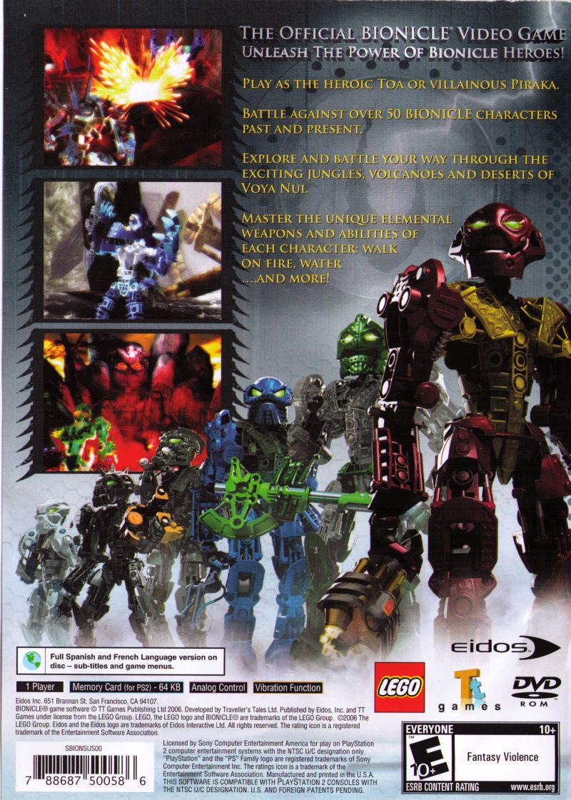 Bionicle Heroes - PS2