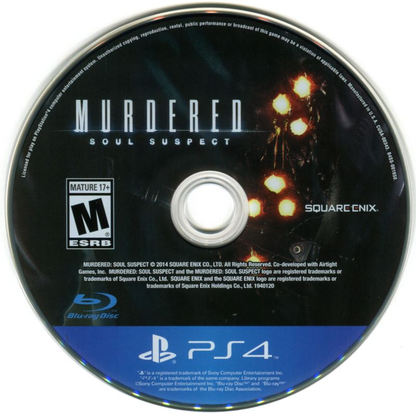 Murdered: Soul Suspect - PS4