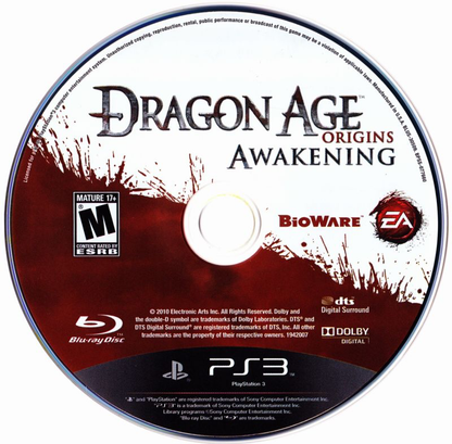 Dragon Age: Origins Awakening - PS3