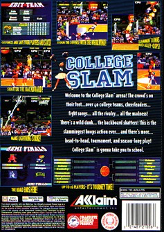 College Slam (Longbox) - PS1