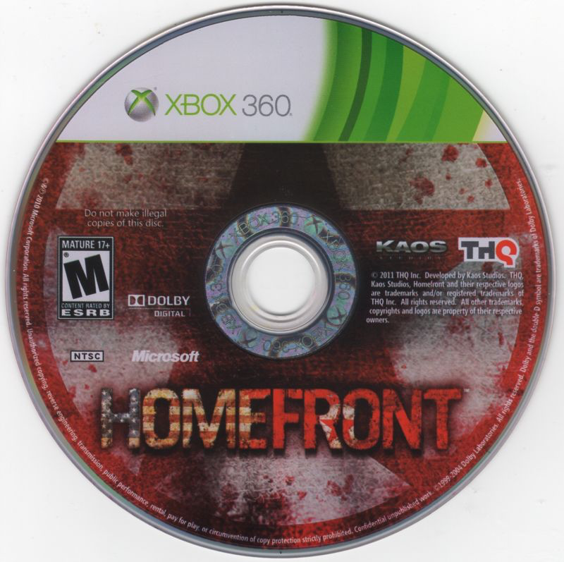 Jeu Homefront Complet Sur Xbox 360 - Version FR - Très Bon Jeu Homefront Complet Sur Xbox 360 - Version FR - Très Bon