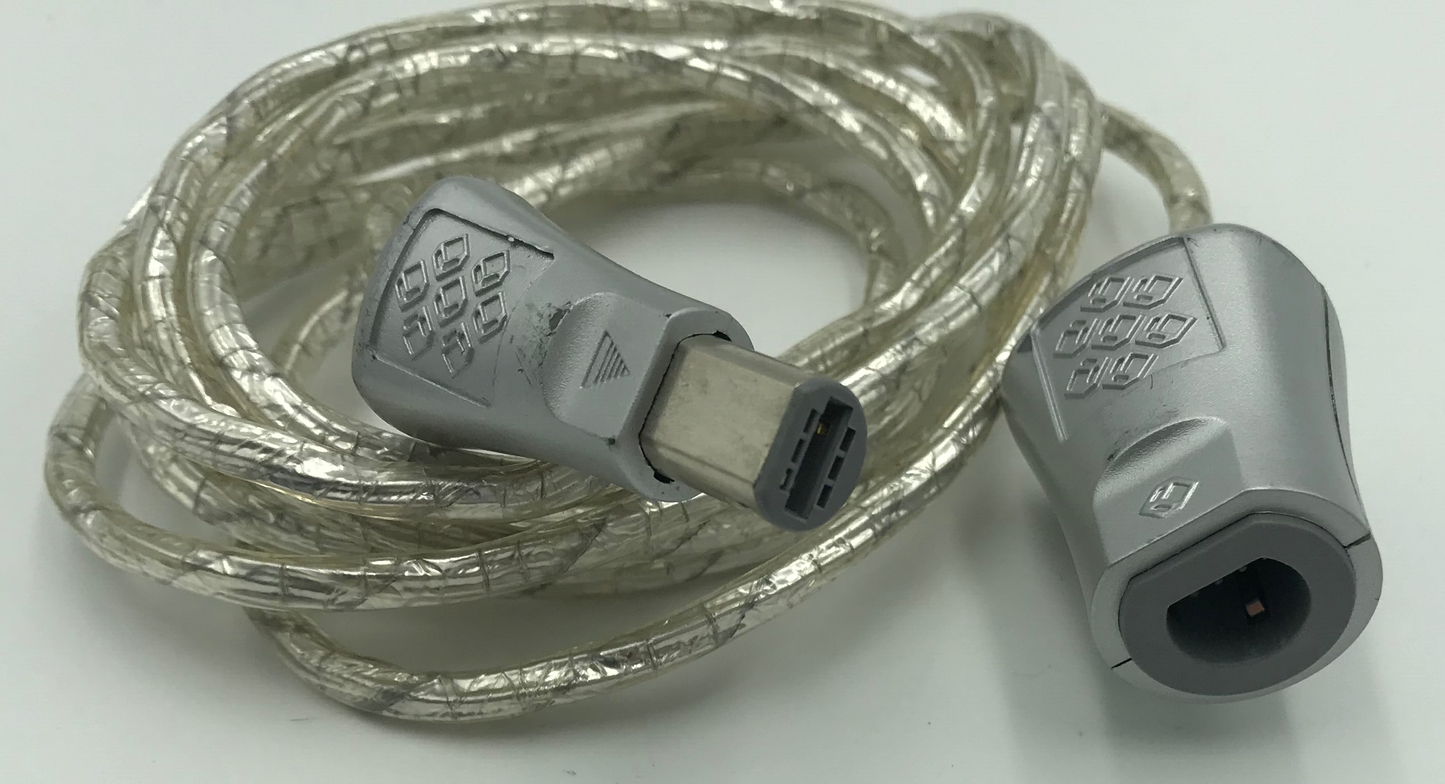 Controller Extension Cord Intec Clear - Gamecube