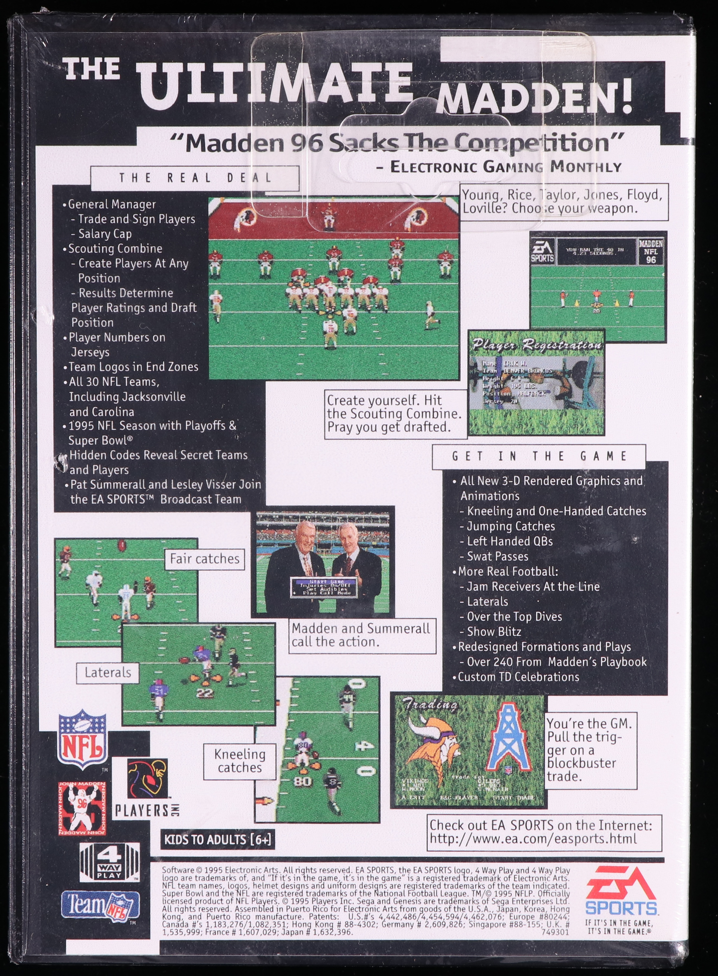 Madden 96 Genesis 9.6 A - Nebraska Collection