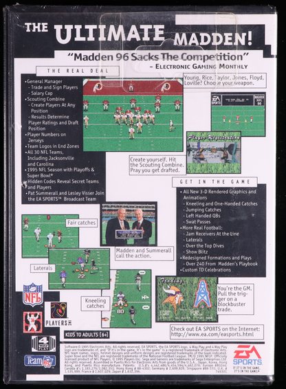 Madden 96 Genesis 9.6 A - Nebraska Collection