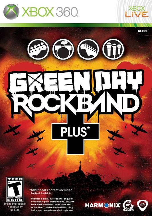 Rock Band: Green Day Plus - Xbox 360