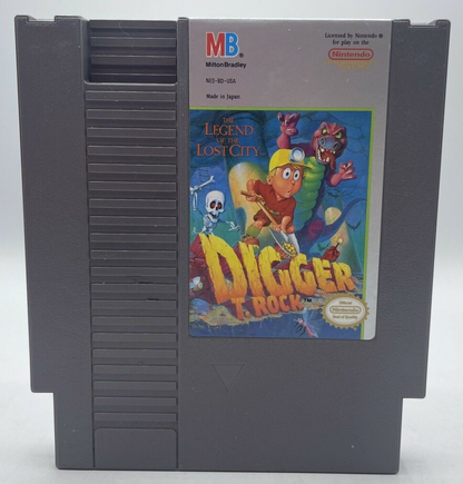 Digger T. Rock The Legend of the Lost City - NES