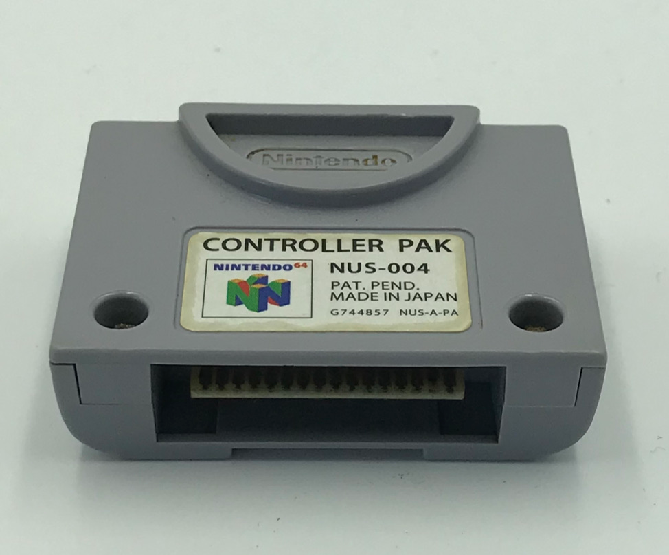 N64 Controller Pak Official - N64