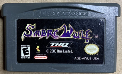 Sabre Wulf - GBA