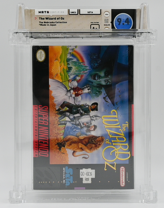 The Wizard of Oz SNES 9.4 A+ - NEBRASKA COLLECTION