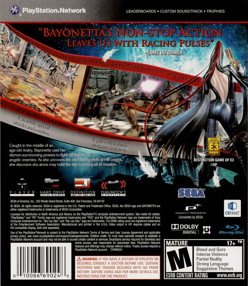 Bayonetta - PS3