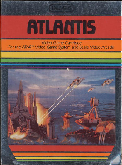 Atlantis (Text Label) - Atari 2600