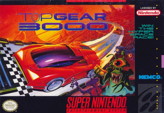 Top Gear 3000 - SNES