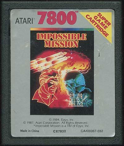 Impossible Mission - Atari 7800