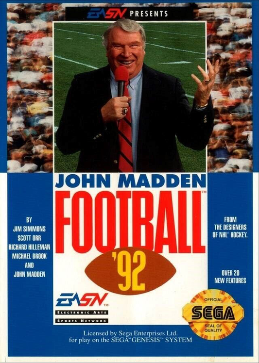 John Madden Football '92 - Genesis