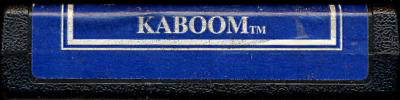 Kaboom! (Blue Label) - Atari 2600