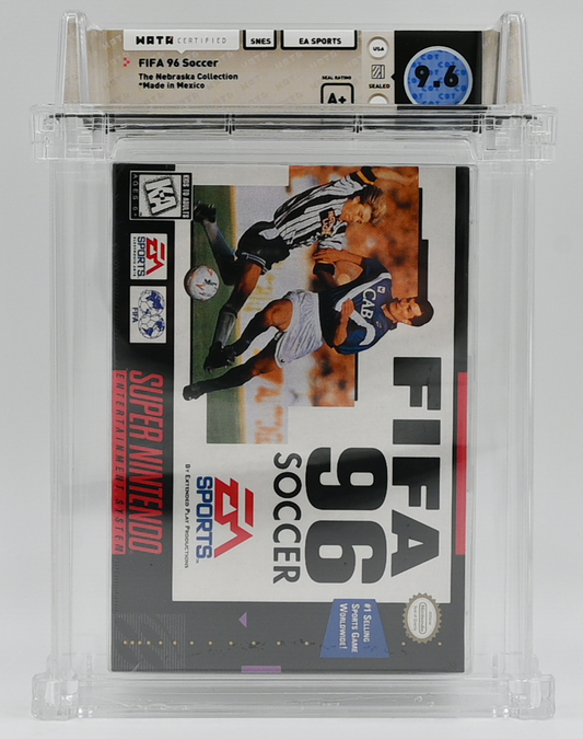 FIFA 96 Soccer SNES 9.6 A+ - NEBRASKA COLLECTION