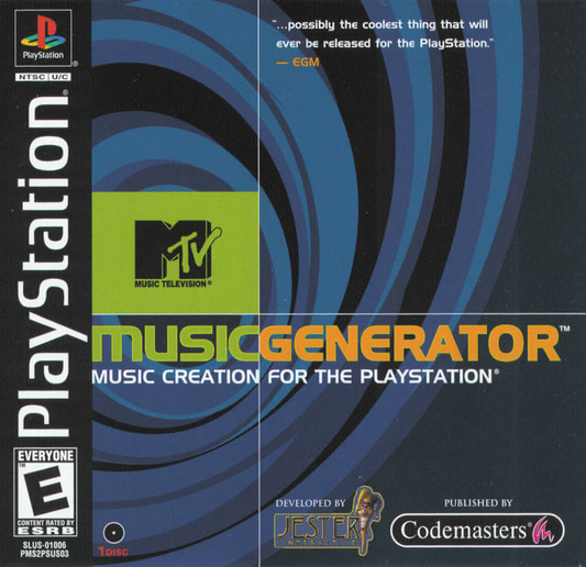 MTV Music Generator - PS1