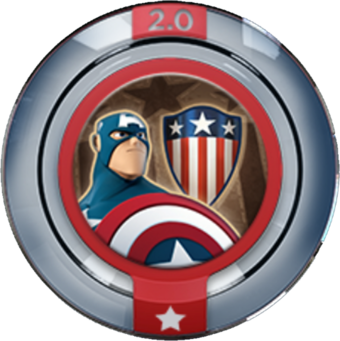 Round Power Disc | Sentinel of Liberty - Disney Infinity 2.0