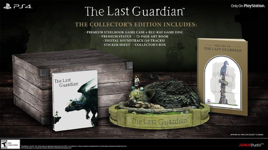 Last Guardian, The - Collector's Edition - PS4
