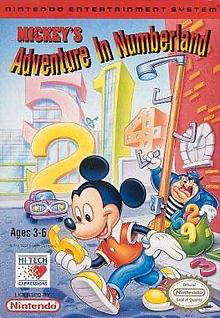 Mickey's Adventure in Numberland - NES