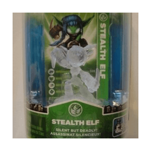 Crystal Clear Stealth Elf - Skylander - Spyros Adventure Character Chase Variants