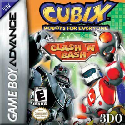 Cubix Robots For Everyone Clash N Bash - GBA