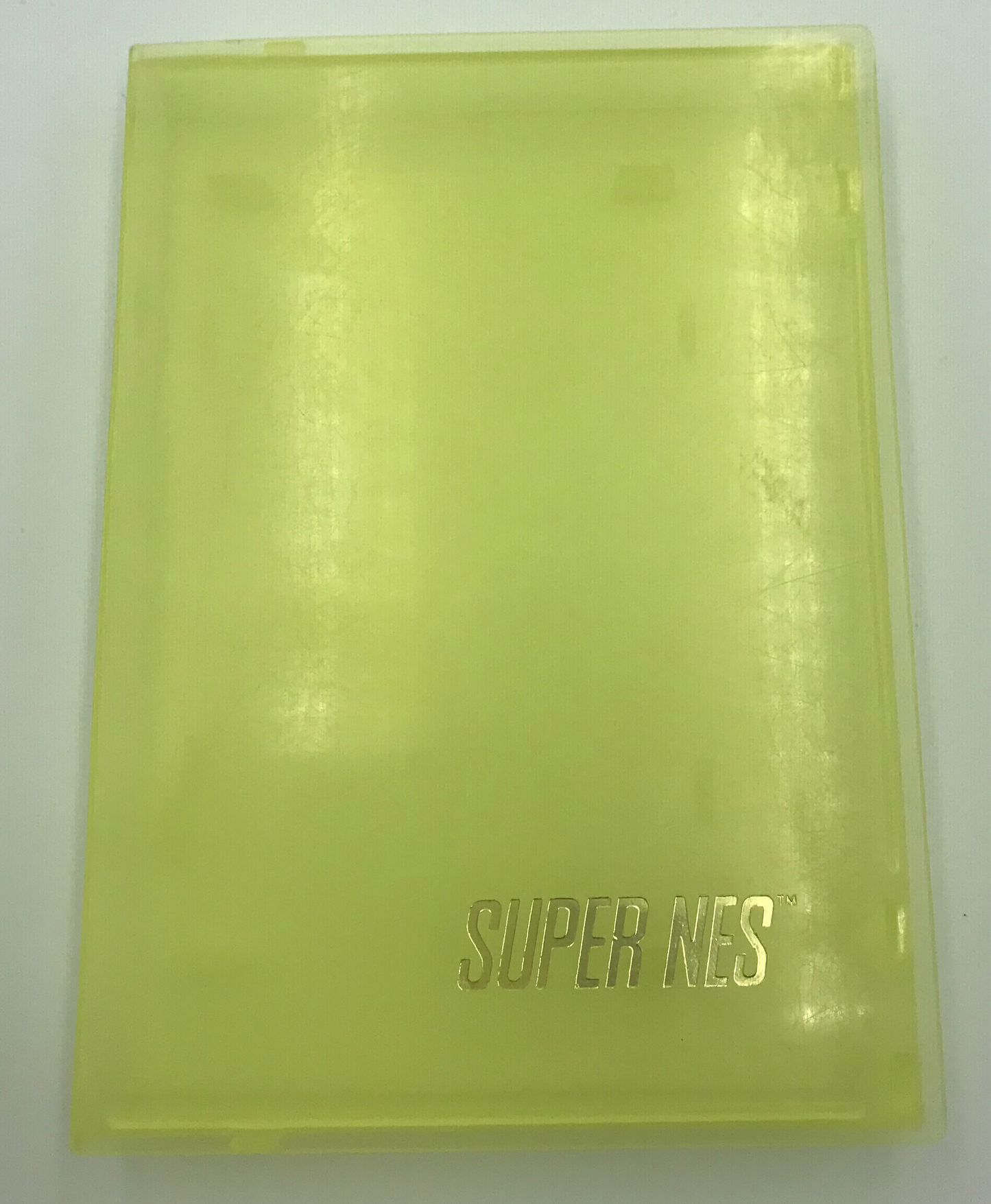 Cartridge Case | Official Clear Yellow - SNES
