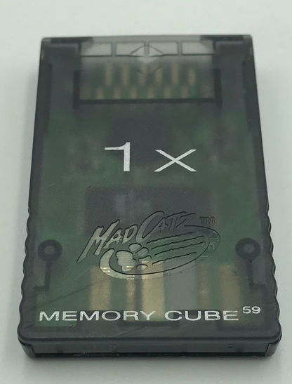 MadCatz 4MB 59 Block Black Memory Card - Gamecube