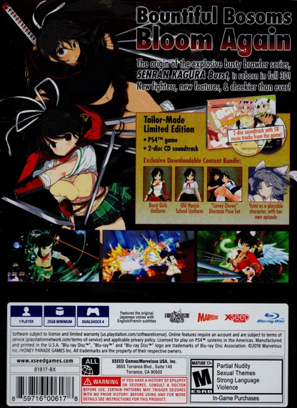Senran Kagura Burst Re:Newal - Tailer Made Edition - PS4