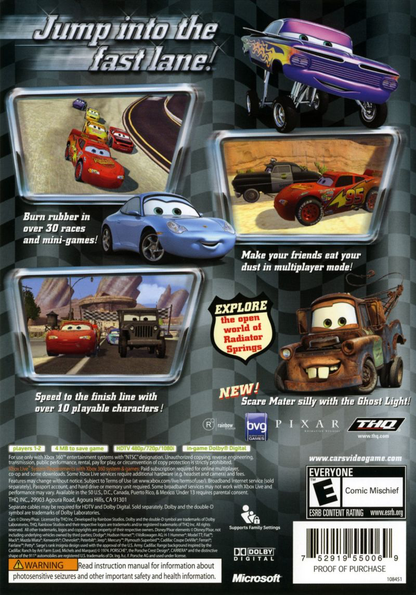 Cars - Xbox 360