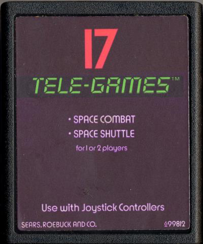 Space Combat (Tele-Games) - Atari 2600