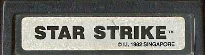 Star Strike (White Label) - Atari 2600