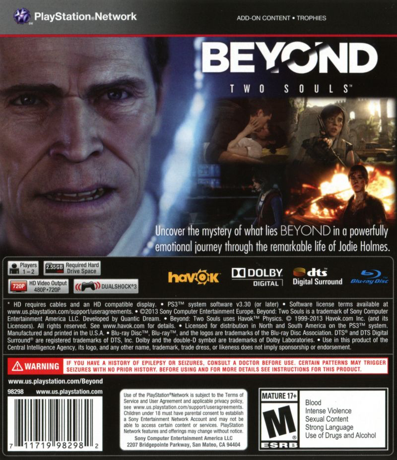 Beyond: Two Souls - PS3