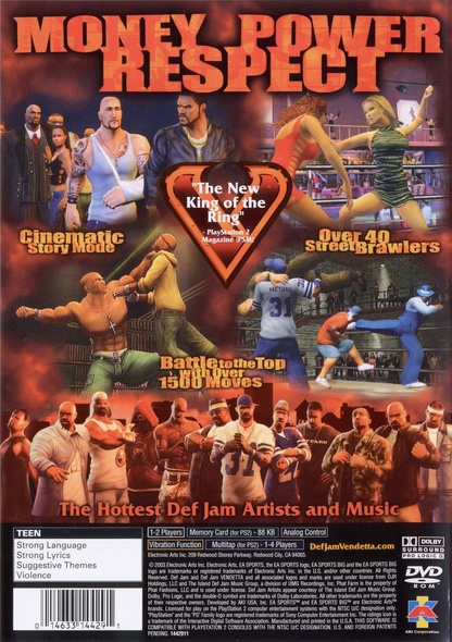 Def Jam Vendetta - PS2
