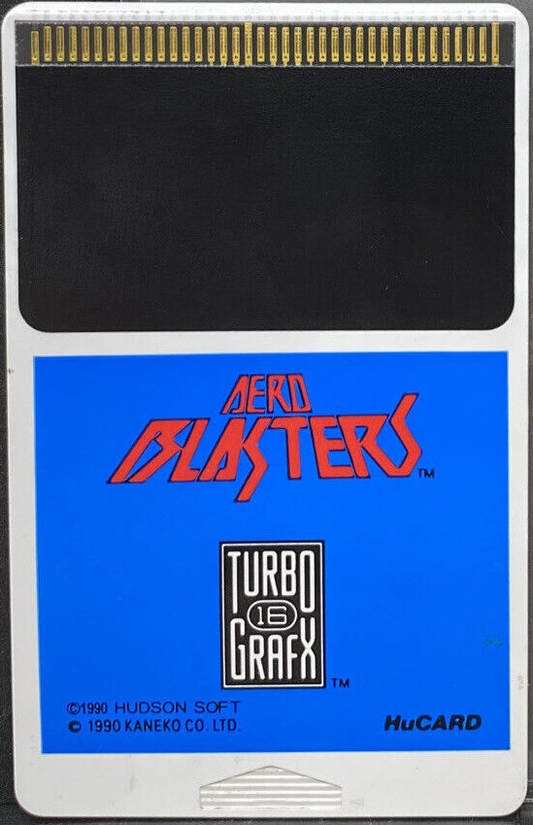 Aero Blasters - NEC Turbo Grafx 16
