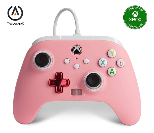 Power A Enhanced Wired Controller Pink - Xbox Series X
