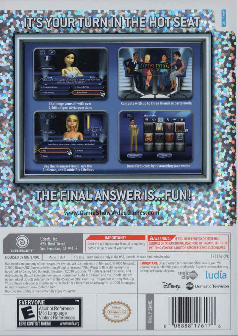 Who Wants to Be a Millionaire? - Wii